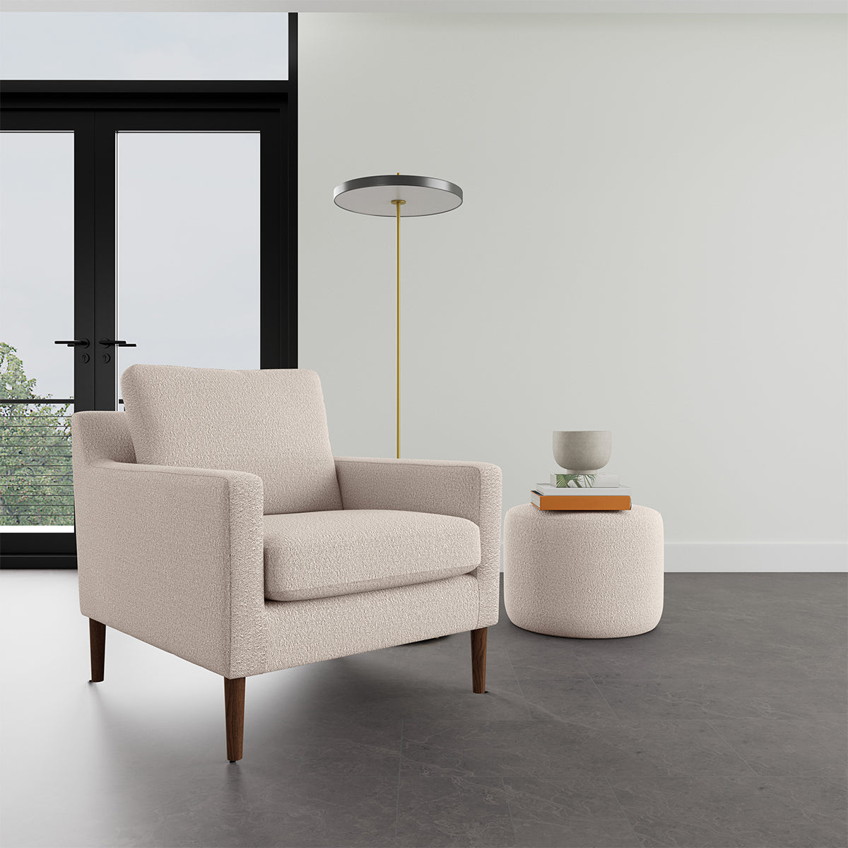 Astha Boucle Armchair