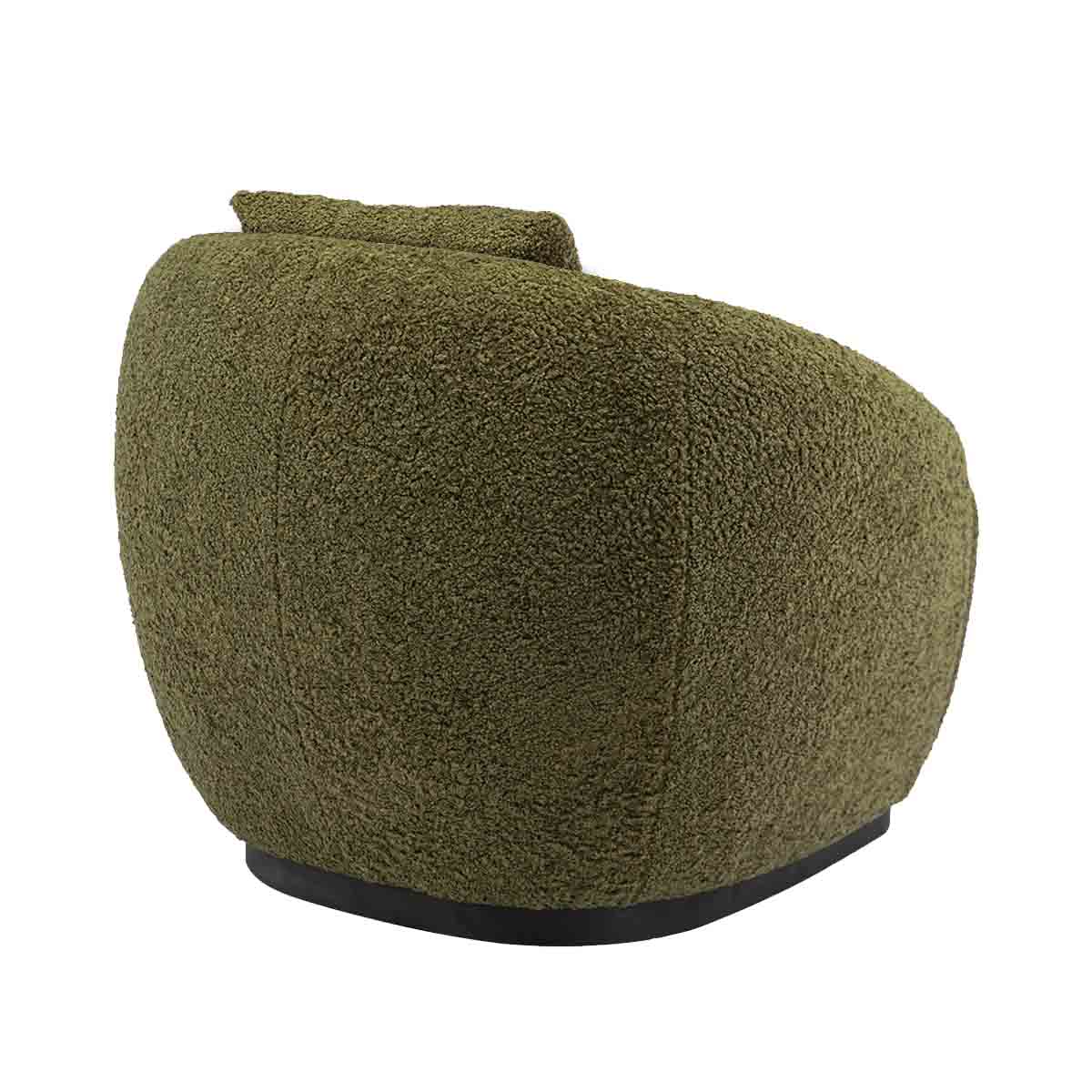 Avalon Fur Swivel Armchair