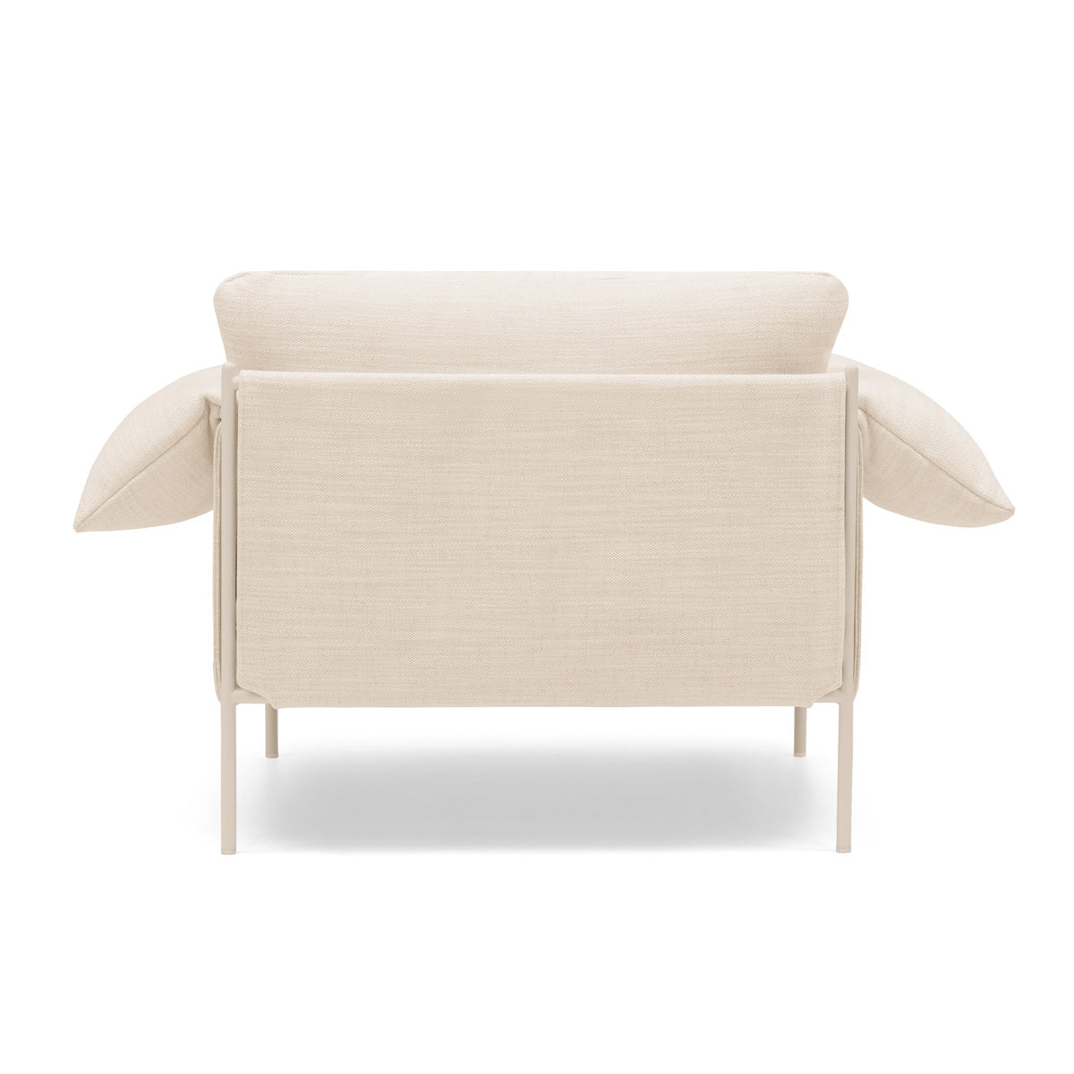 Alva Nougat Frame Armchair