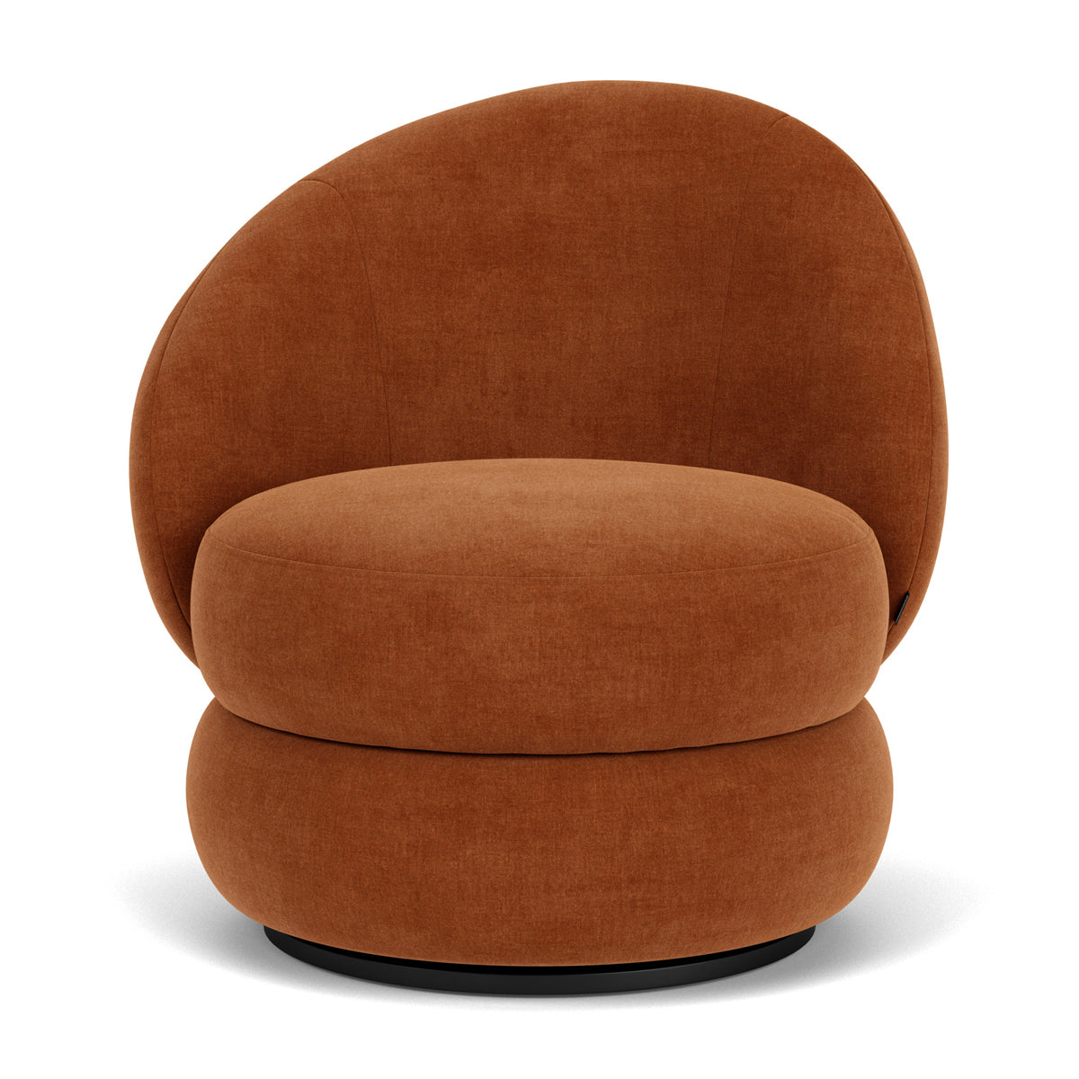Alma Fabric Swivel Armchair