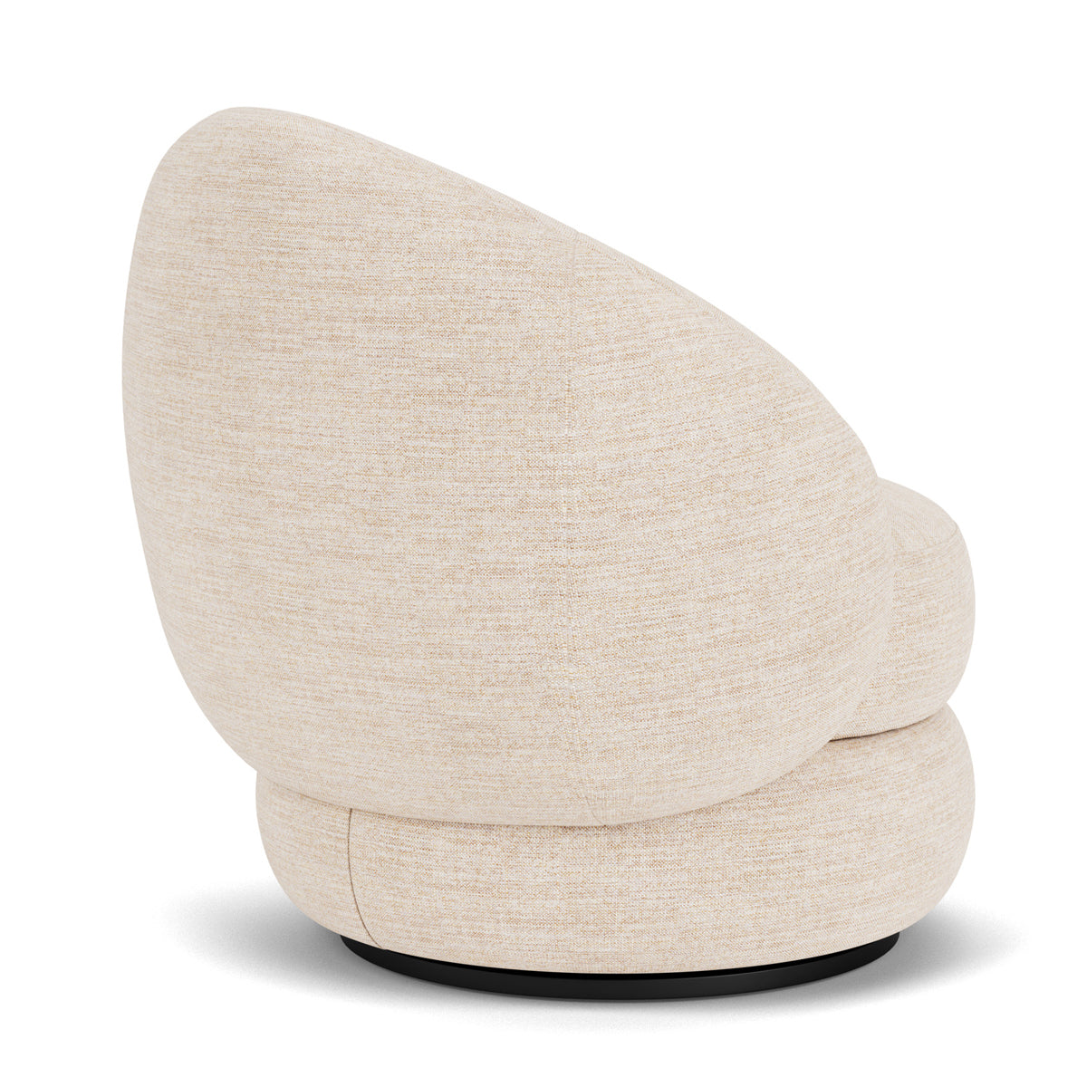 Alma Fabric Swivel Armchair