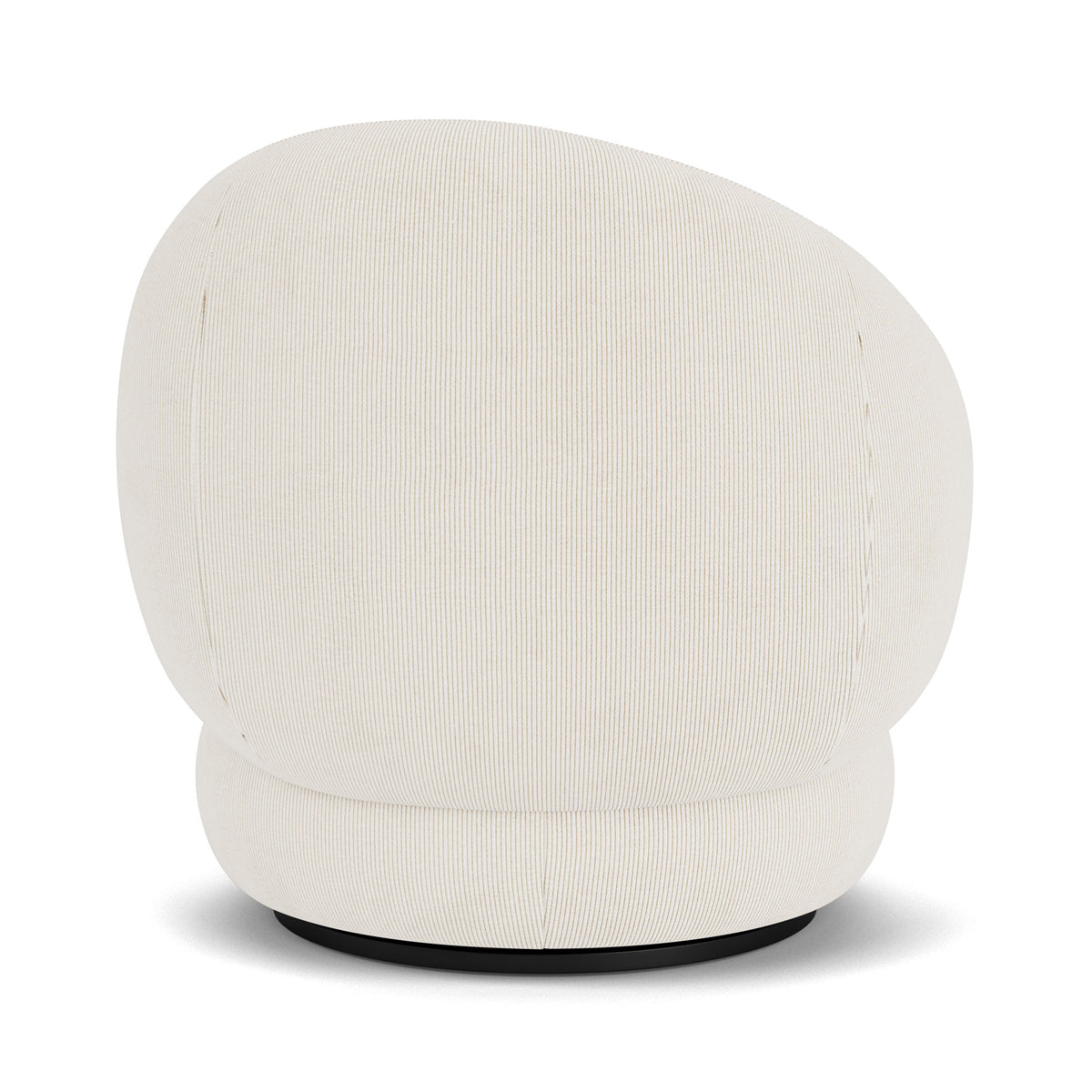 Alma Velvet Swivel Armchair