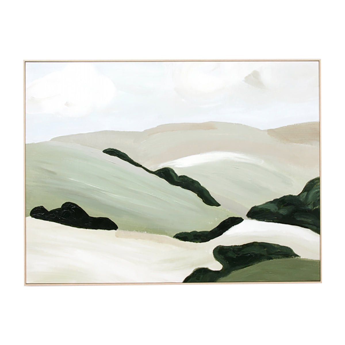Barossa Landscape Framed Canvas