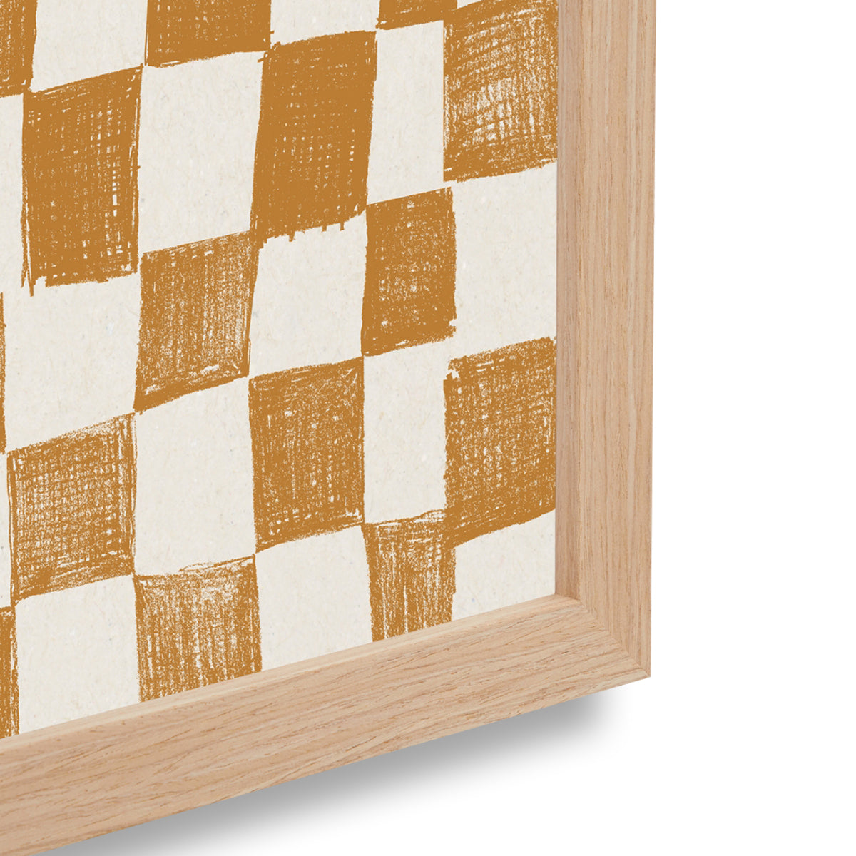 Check Vase 2 Framed Print