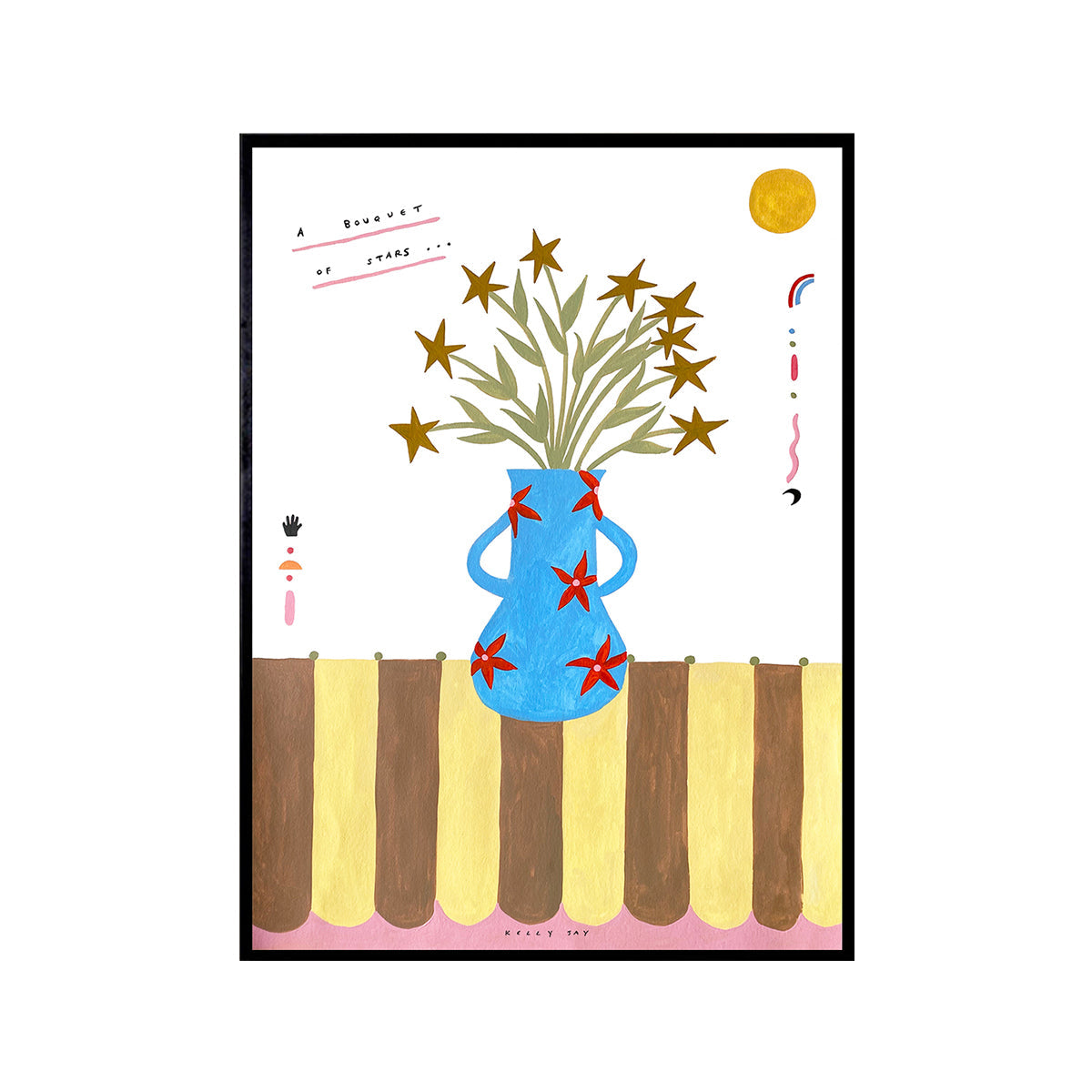 A Bouquet of Stars Print