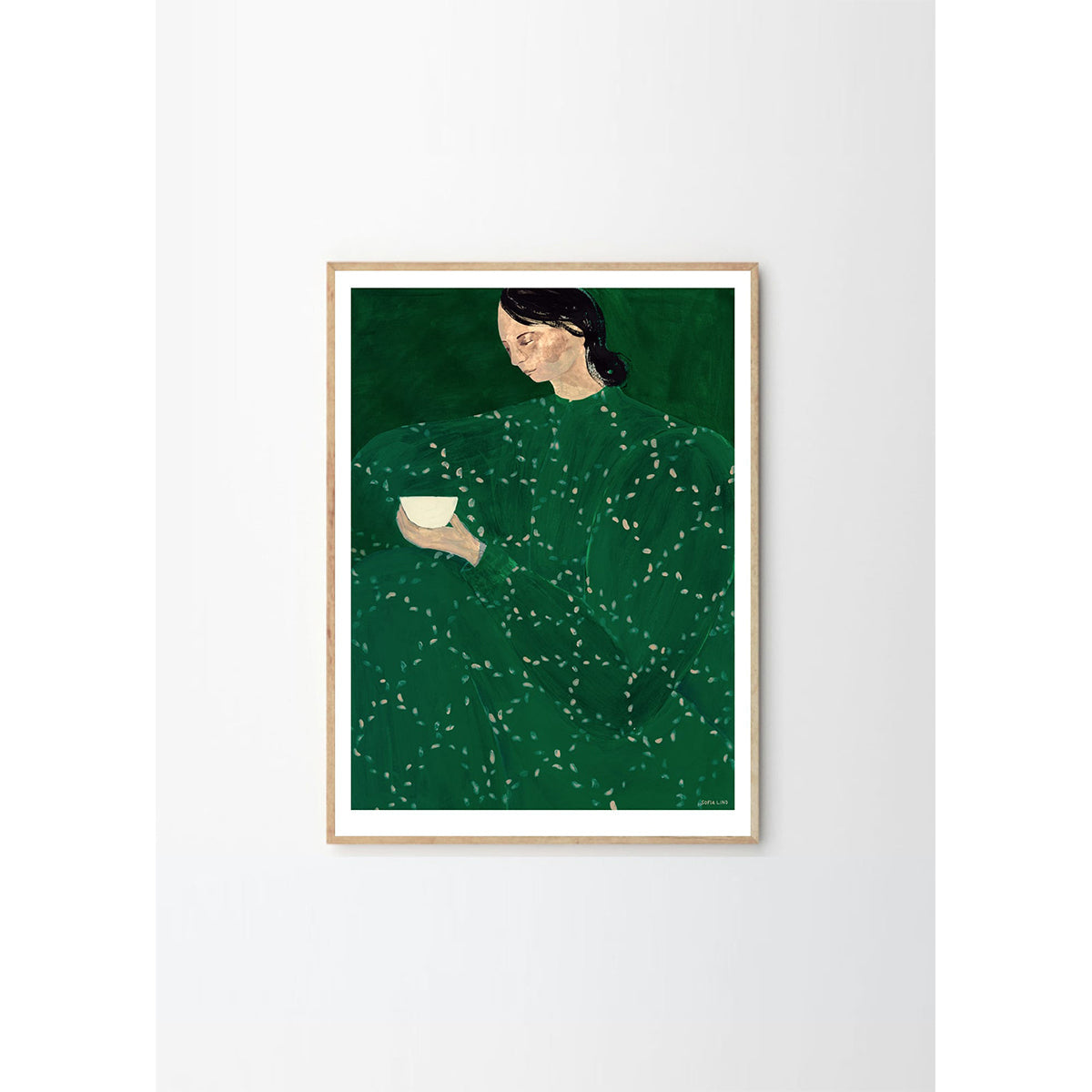 Coffee Alone at Place De Clichy Print