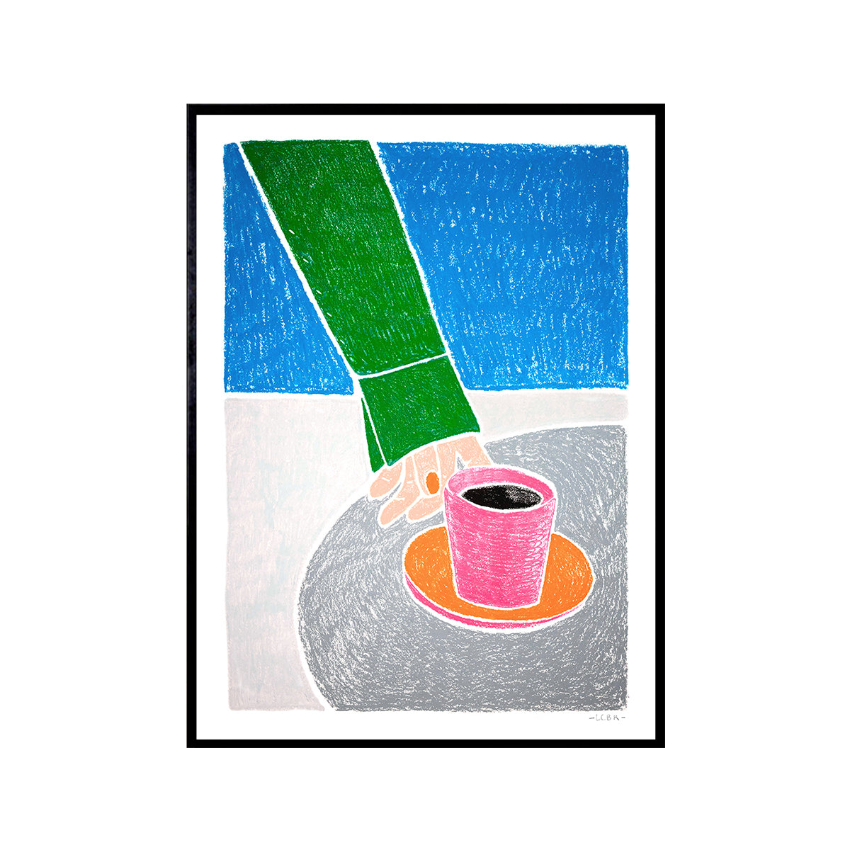 Cafe en Terrasse Print