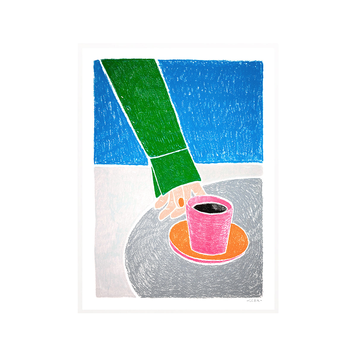 Cafe en Terrasse Print