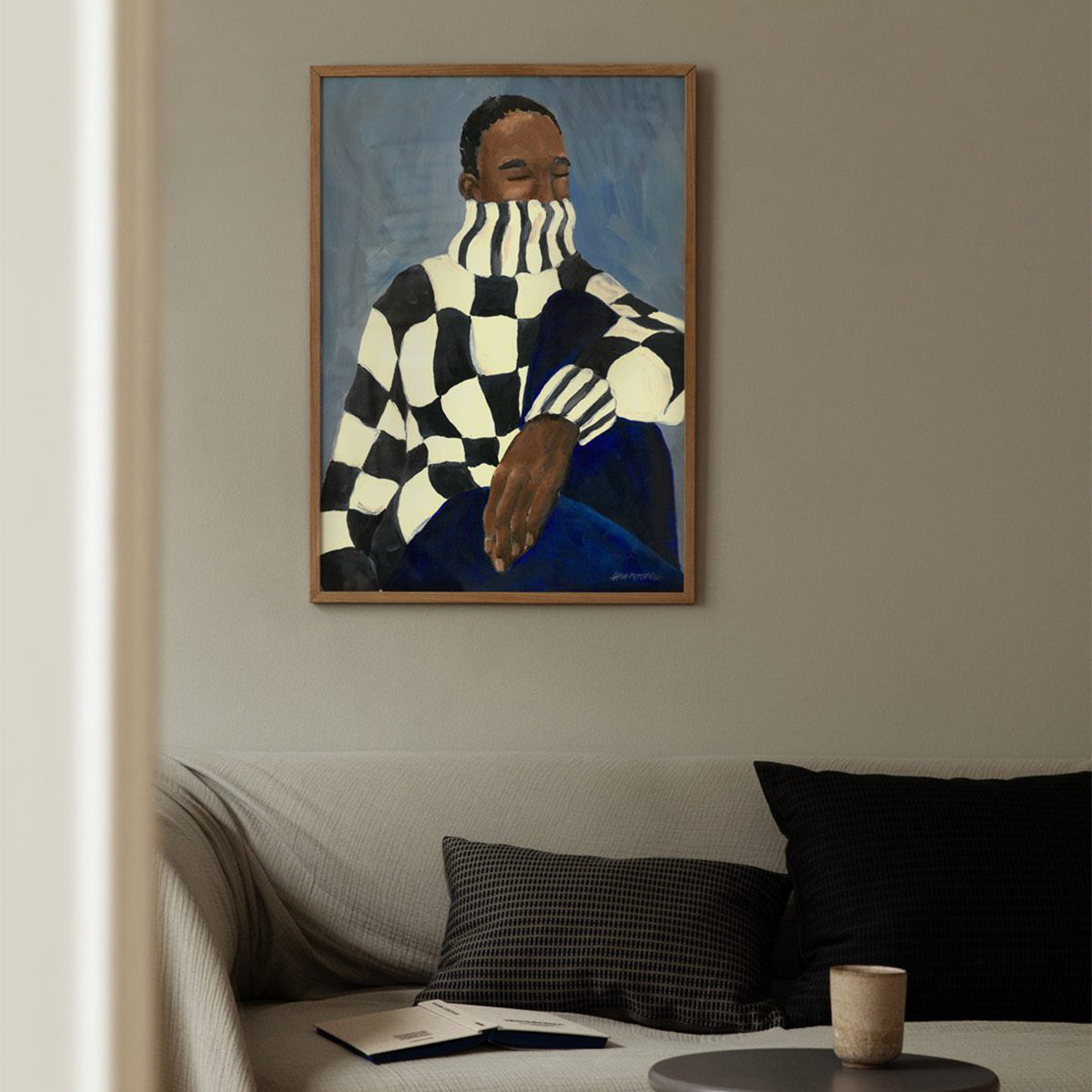 Check Art Print