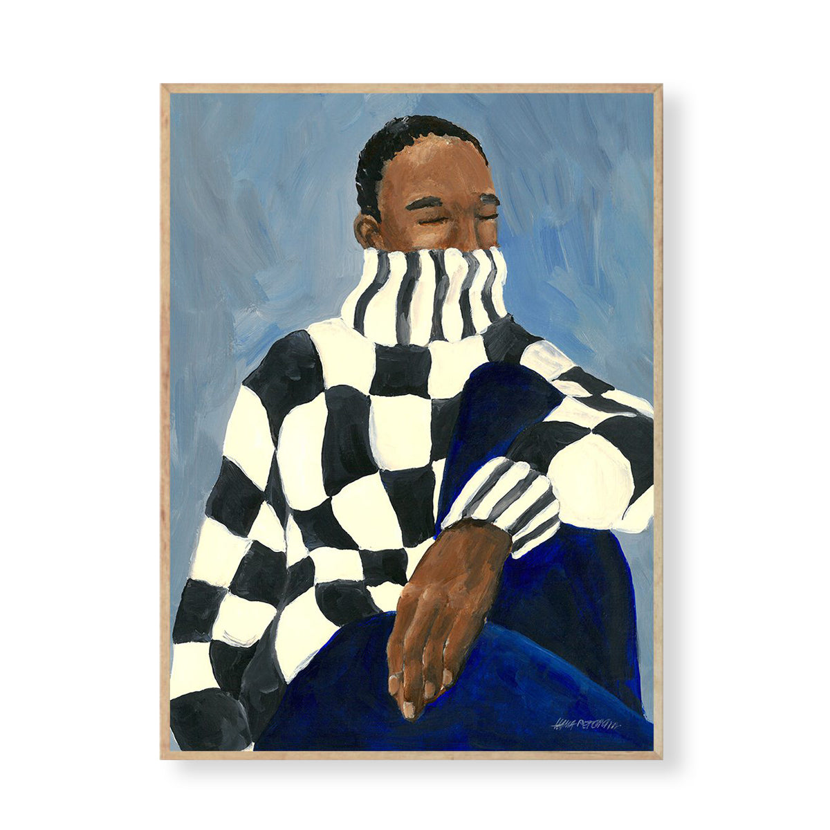 Check Art Print