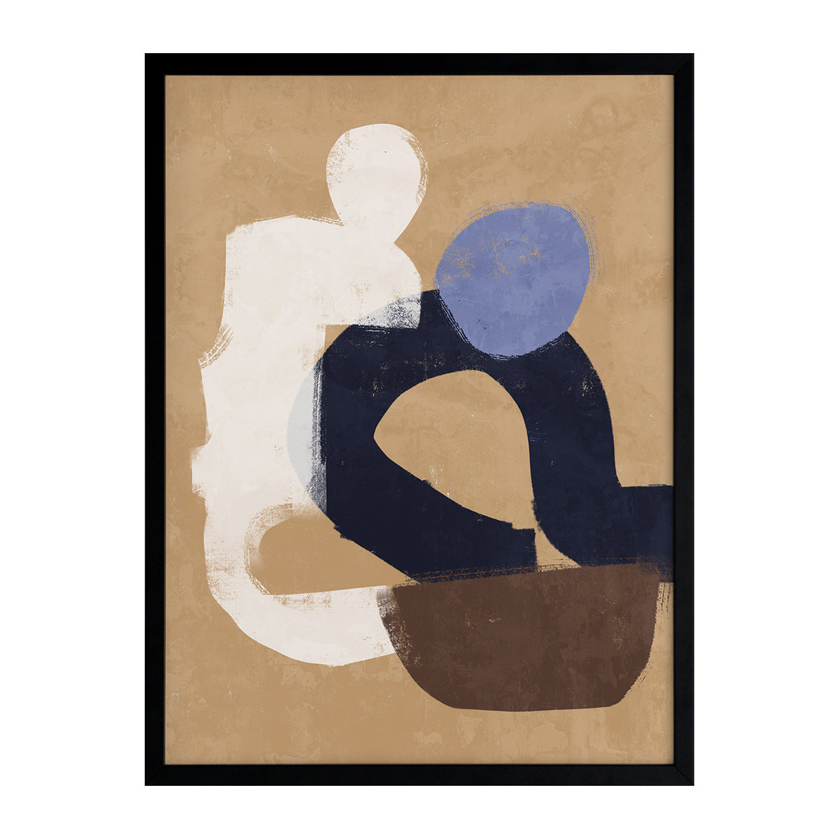 At Ease Portrait Art Print