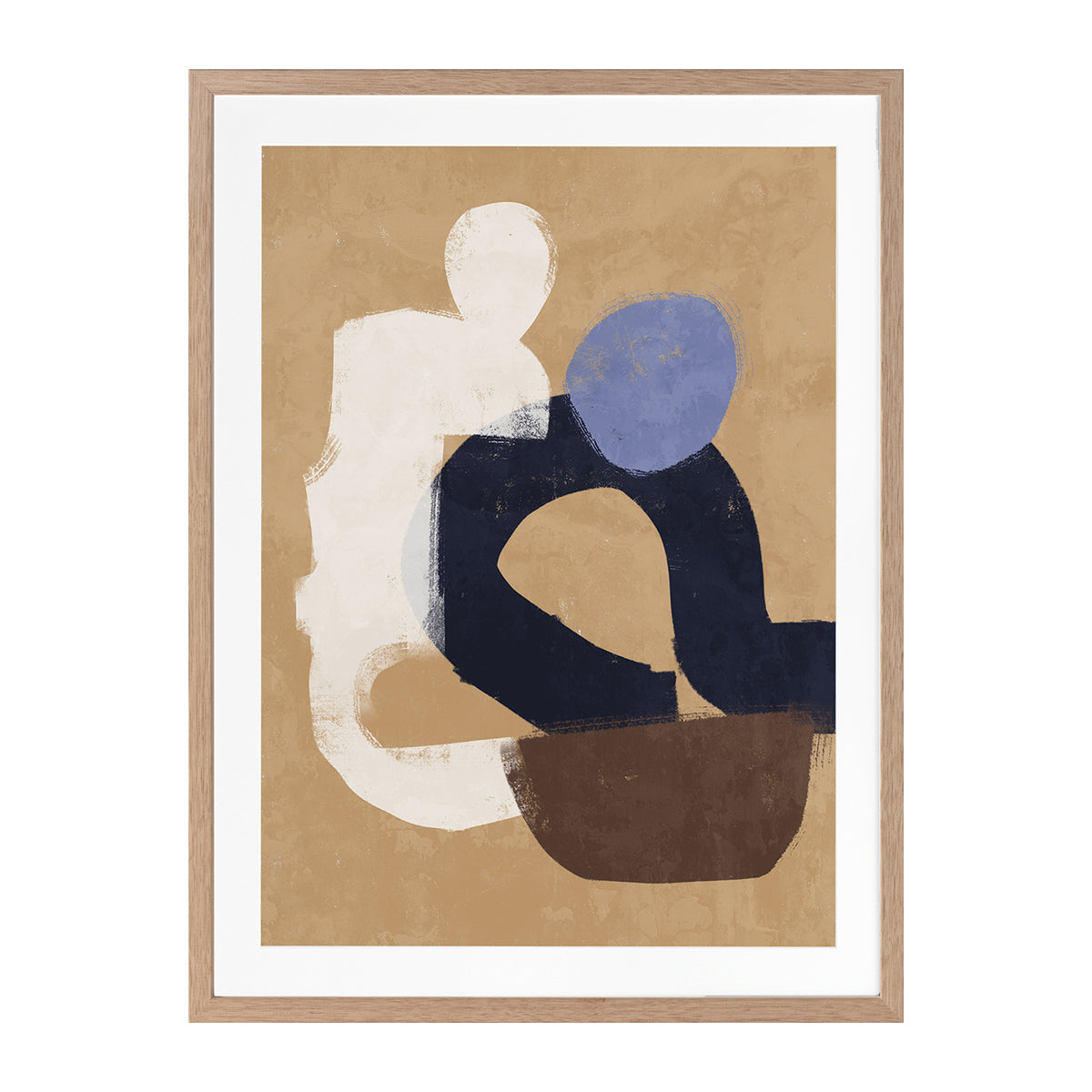 At Ease Portrait Art Print