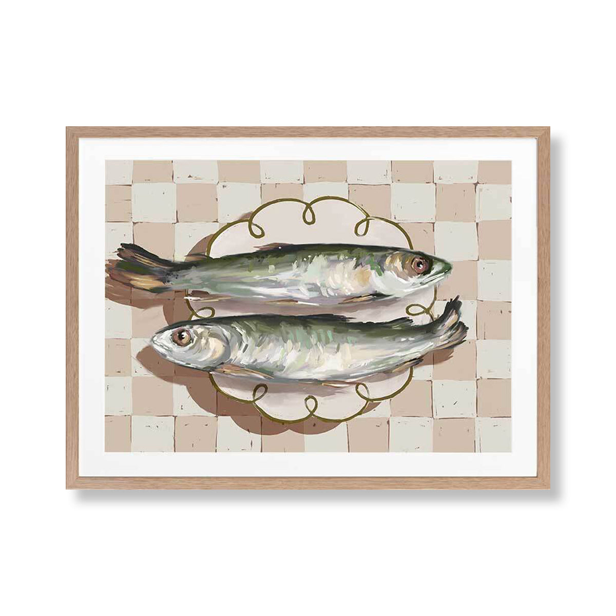 Catch of the Day Landscape Art Print