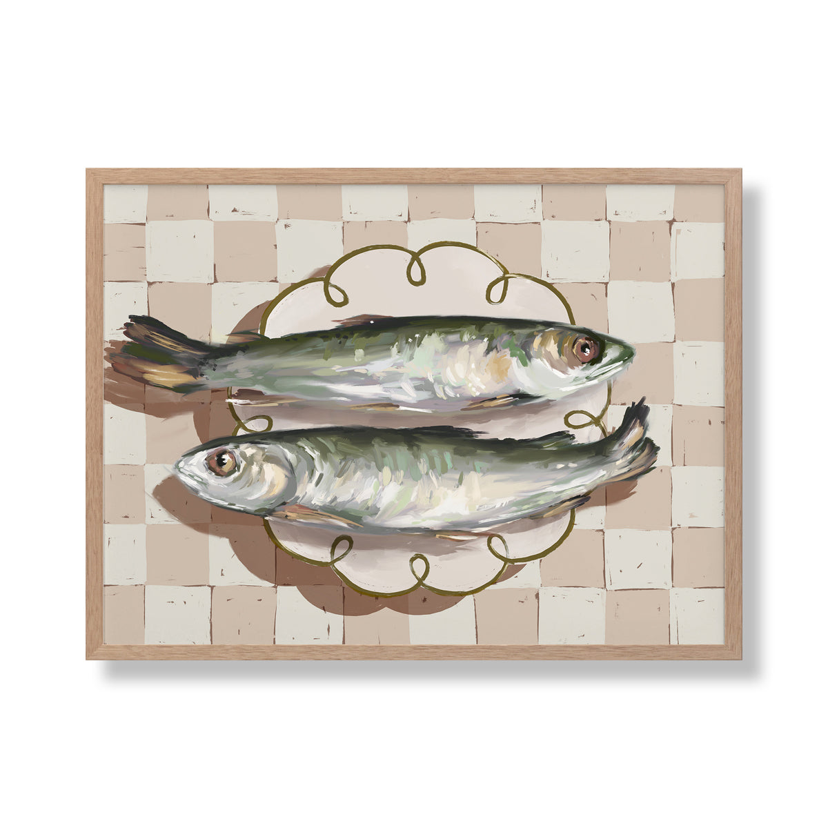 Catch of the Day Landscape Art Print
