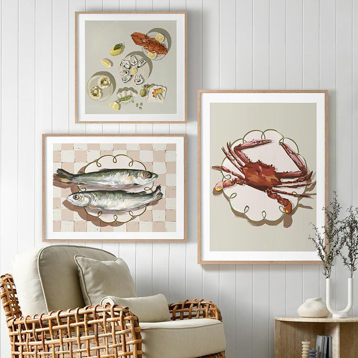 Catch of the Day Landscape Art Print