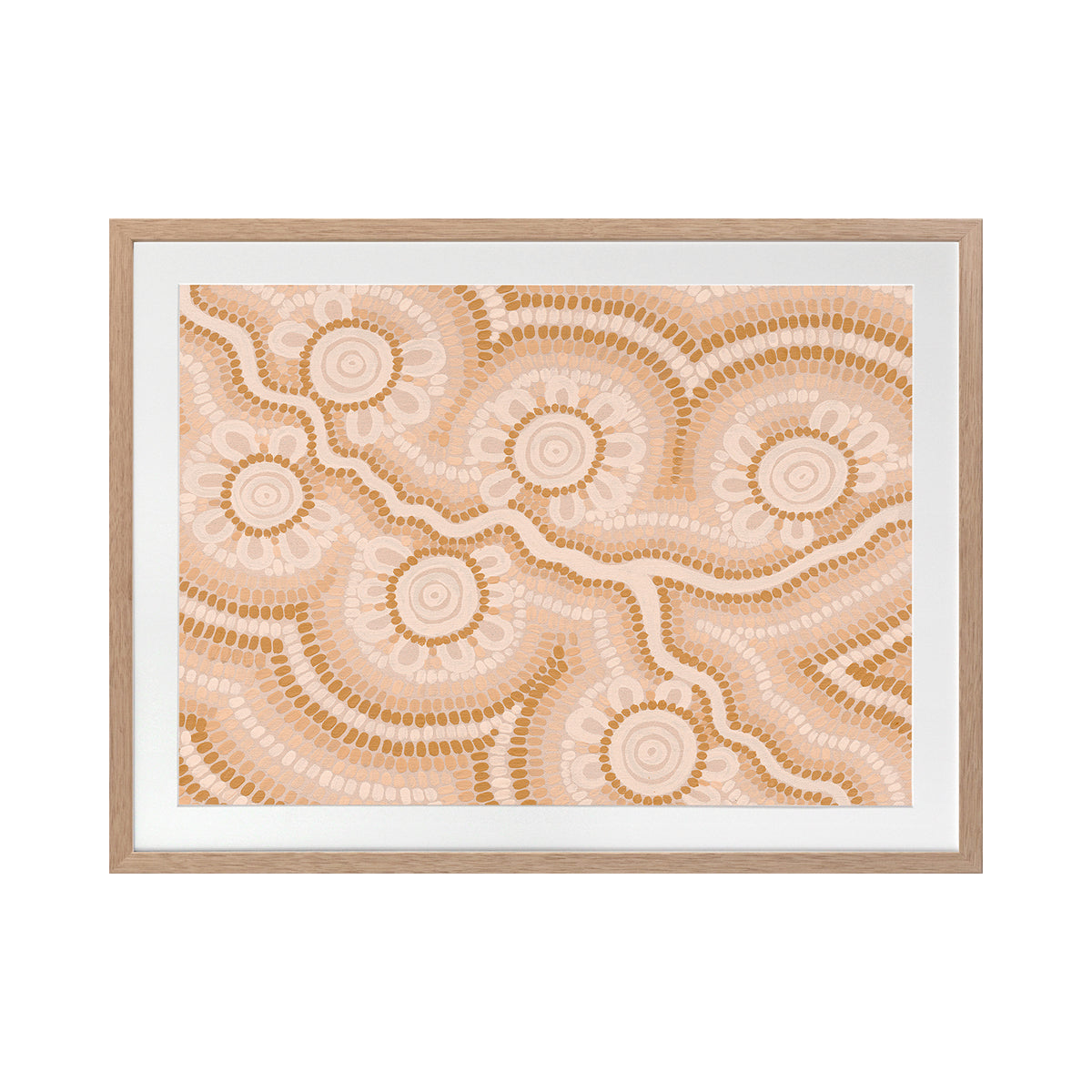 Connection to the River Landscape Art Print