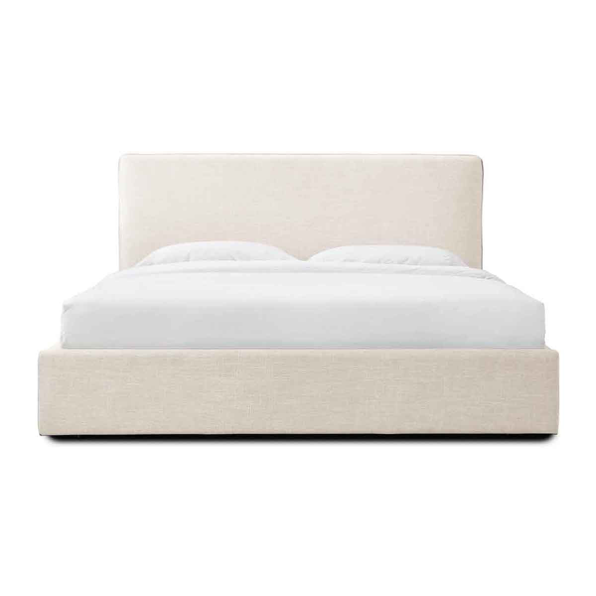 Dane Storage King Bed (Cream)