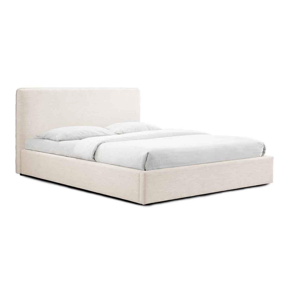 Dane Storage King Bed (Cream)
