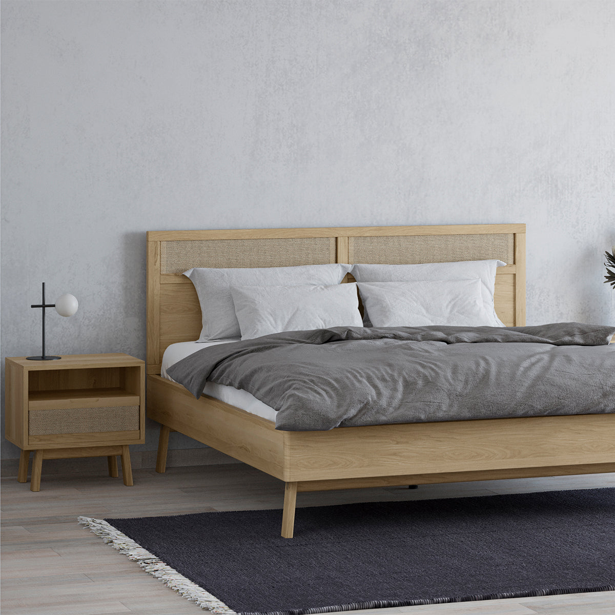 Arigato Timber Bedside Table