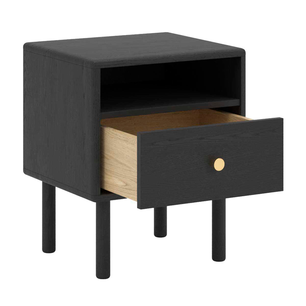 Brass Bedside Table