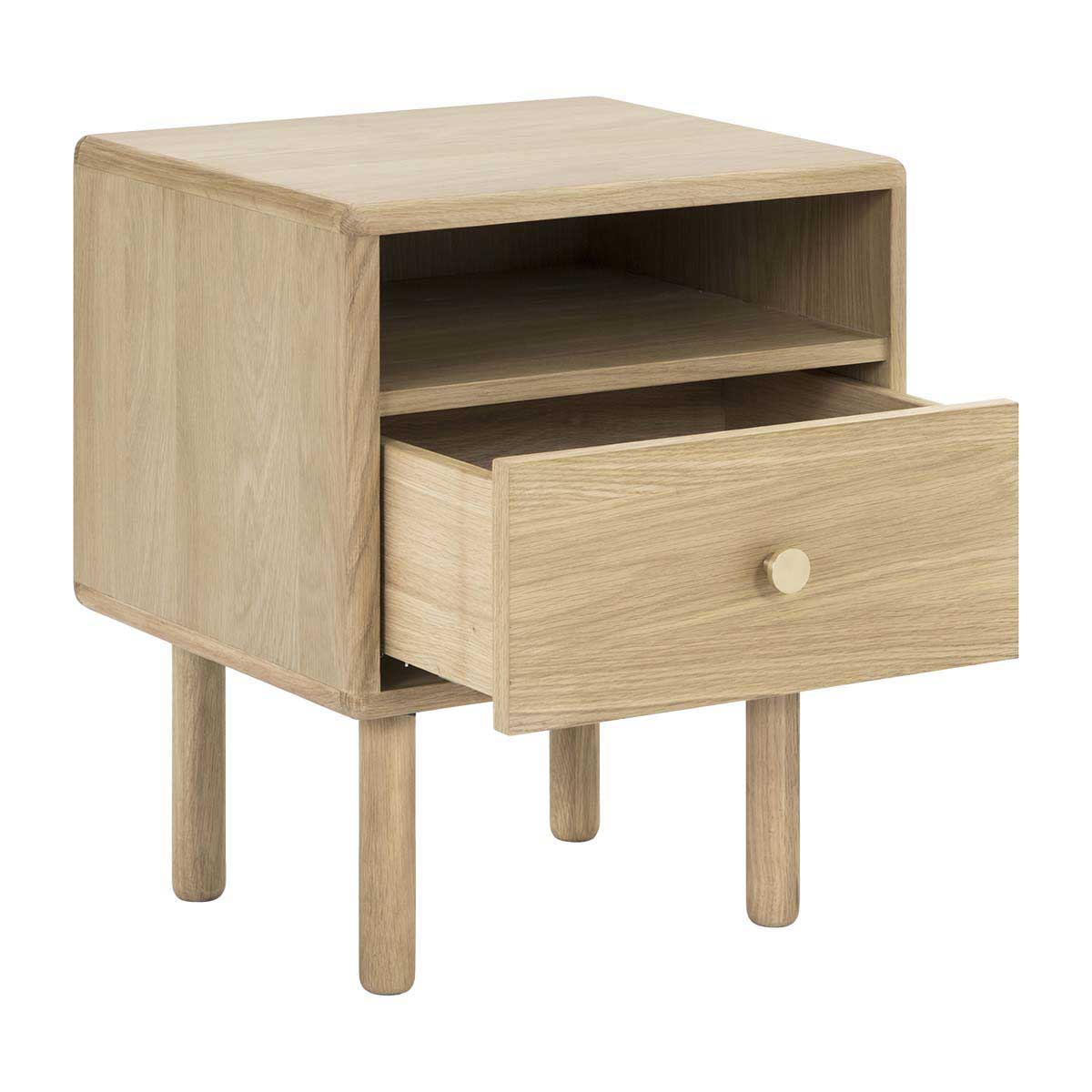 Brass Bedside Table