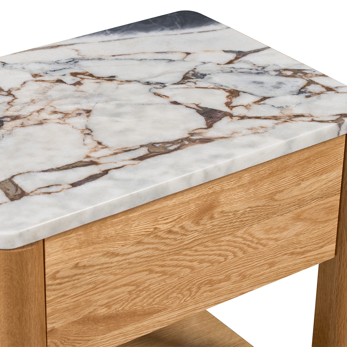Camille Natural Stone Bedside Table
