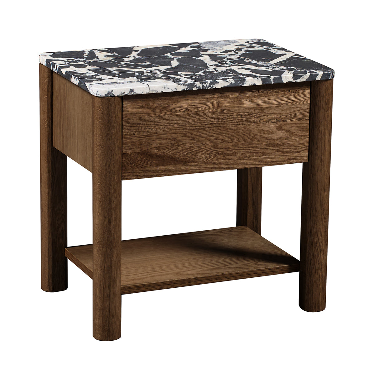 Camille Natural Stone Bedside Table