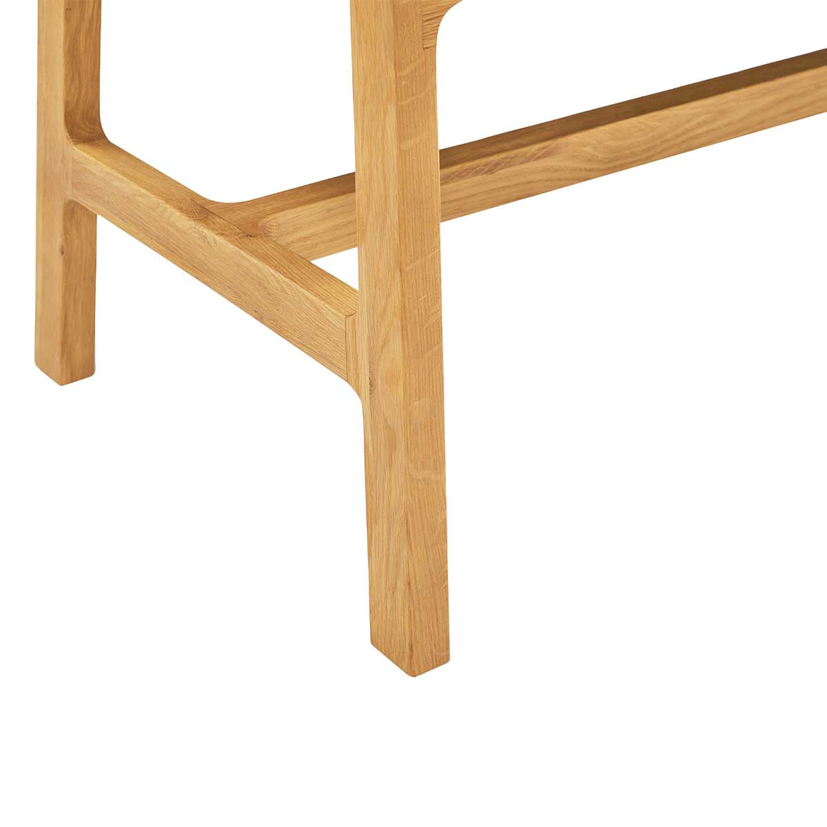 Aura Fabric Bench (Oak)