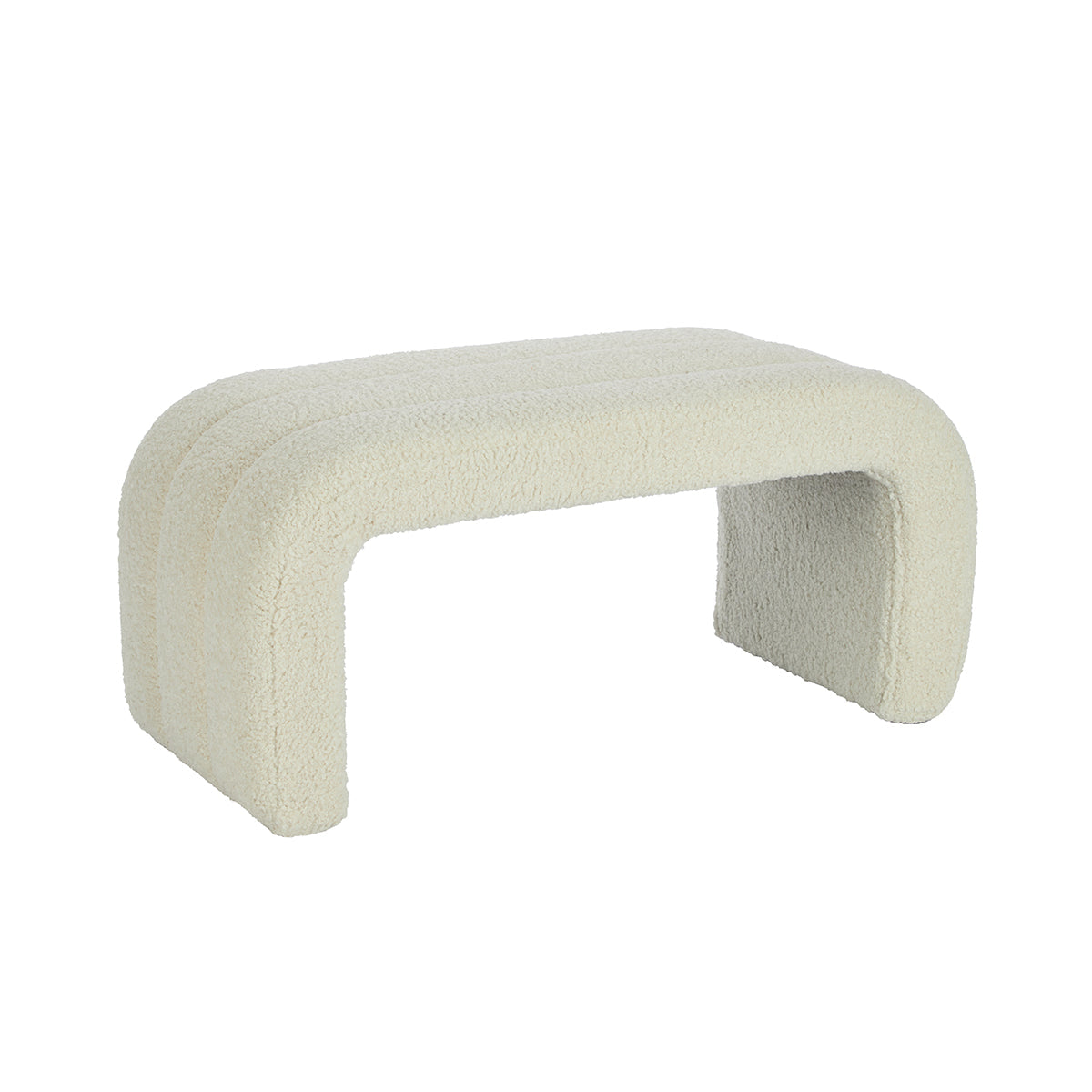 Cleo Boucle Bench