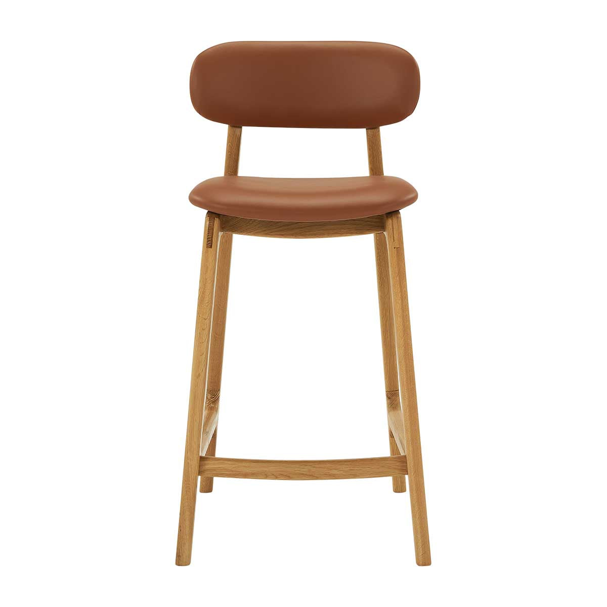 Alaska Leather Bar Stool