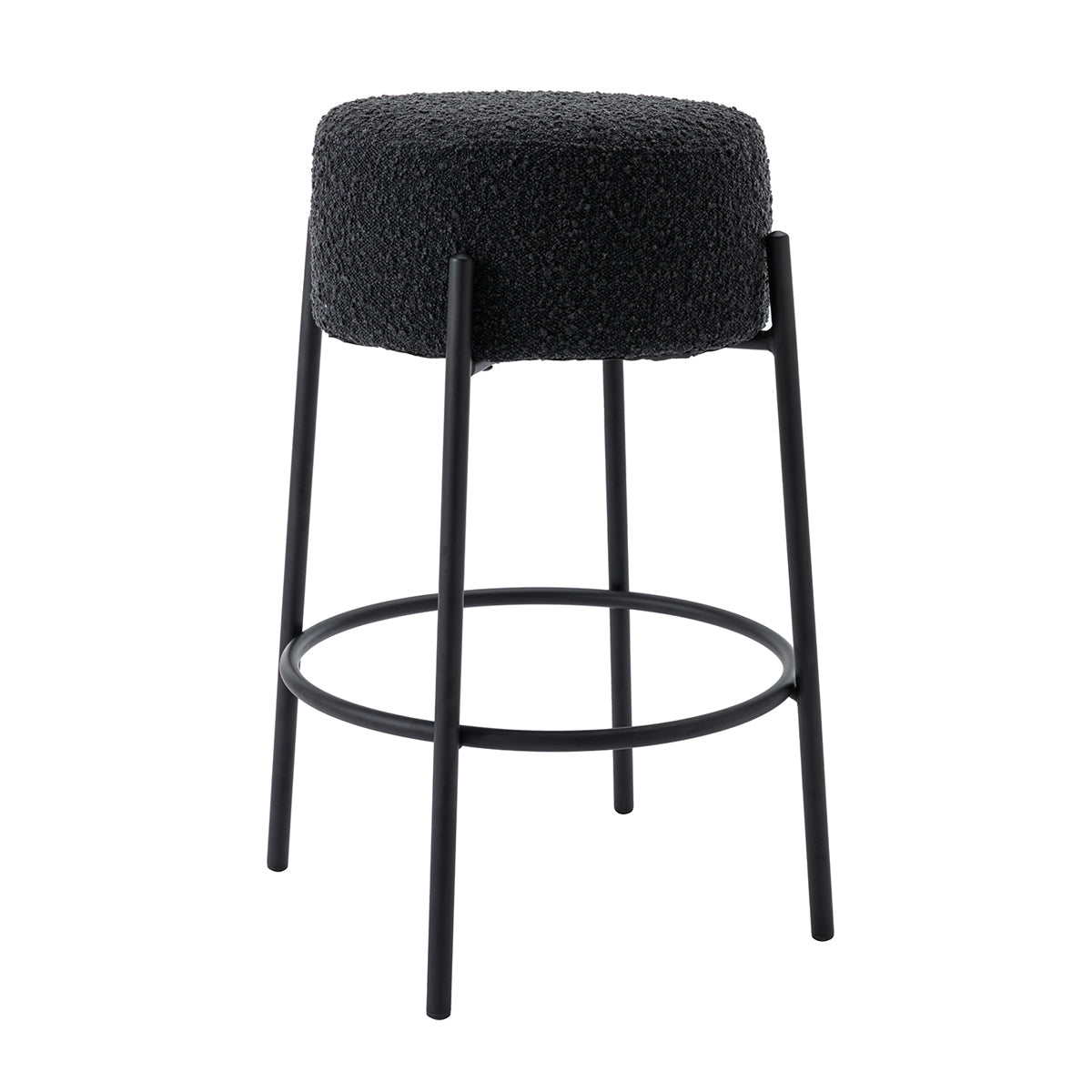 Amara Boucle Bar Stool