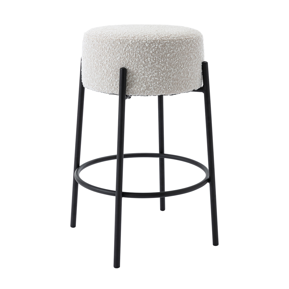 Amara Boucle Bar Stool