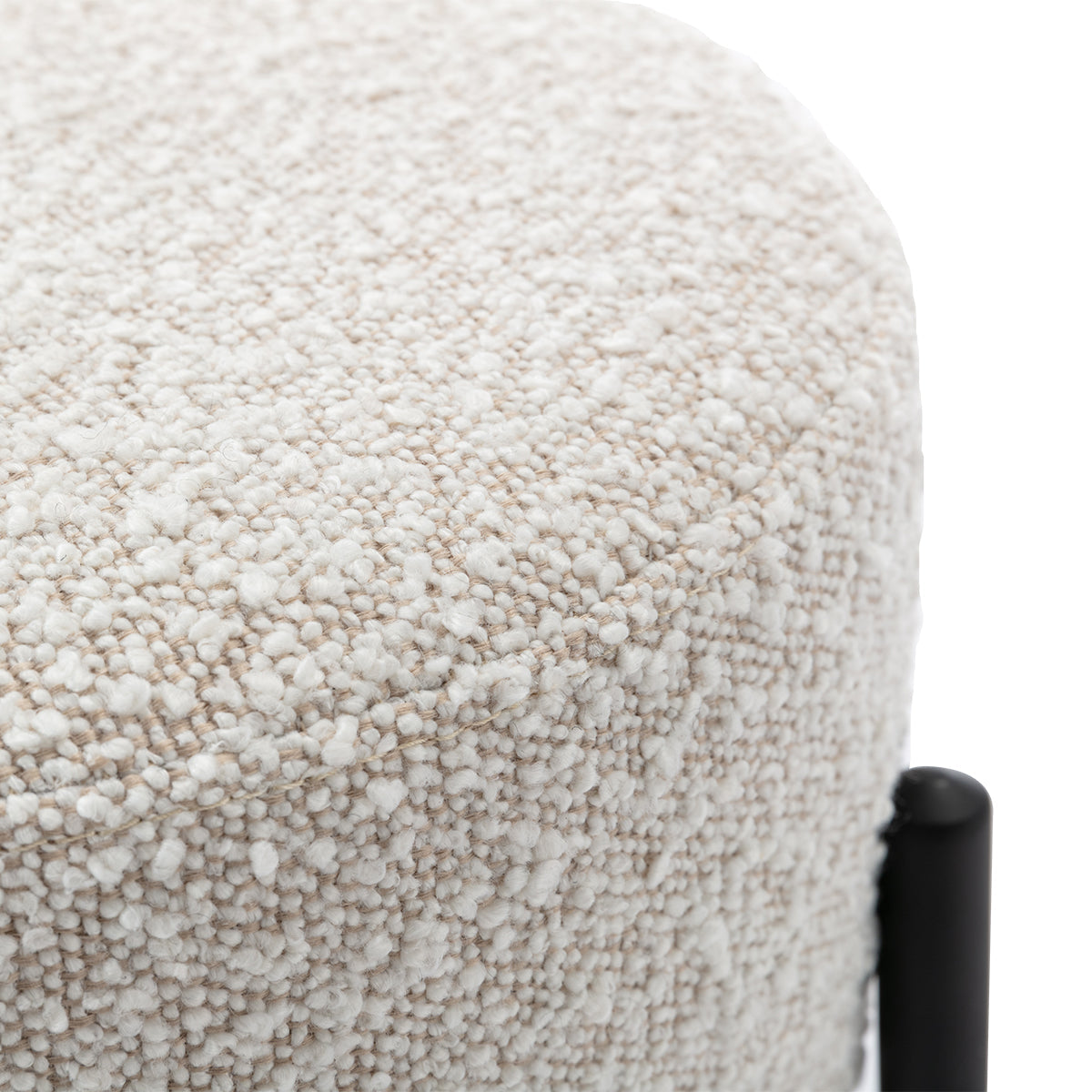 Amara Boucle Bar Stool