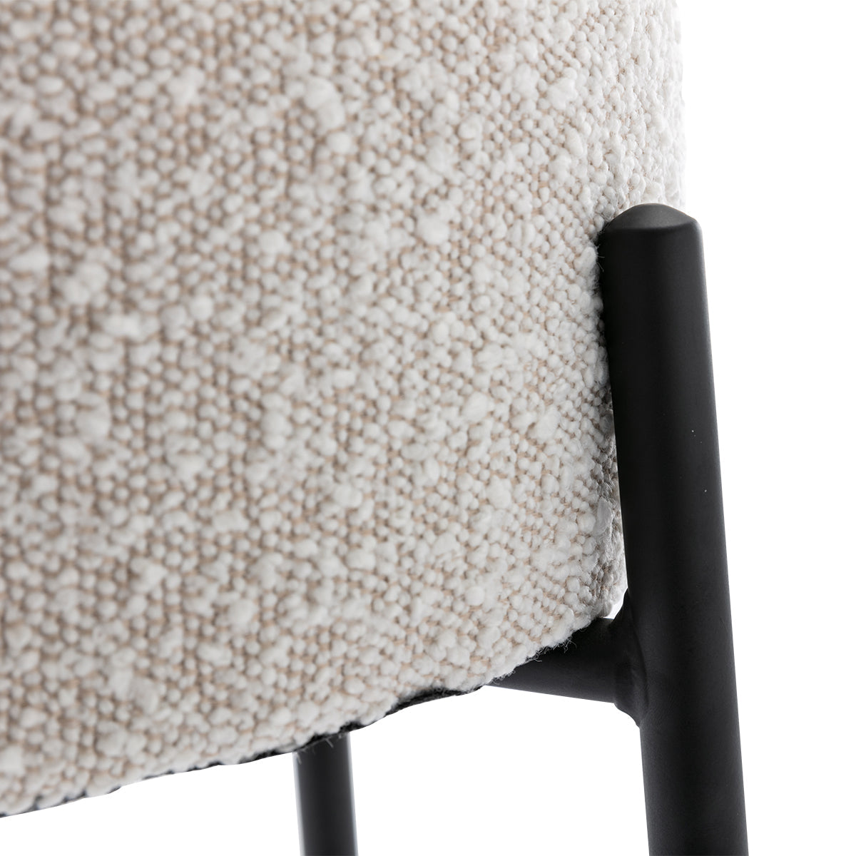 Amara Boucle Bar Stool