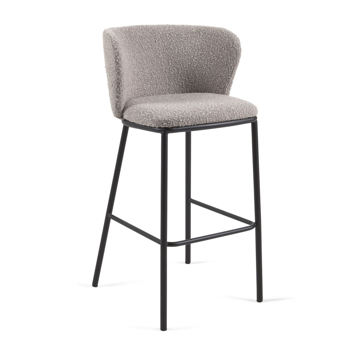 Ciselia Boucle Bar Stool (65cm)