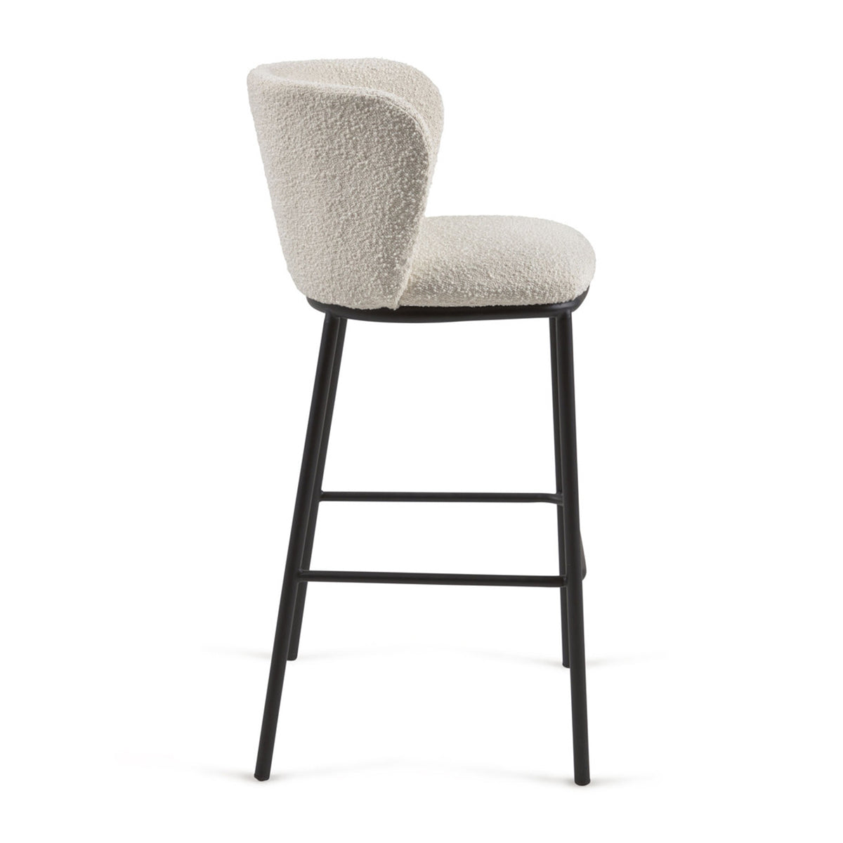 Ciselia Boucle Bar Stool (65cm)