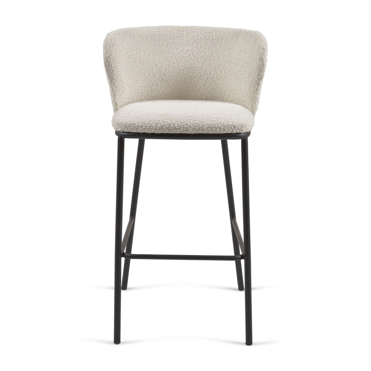 Ciselia Boucle Bar Stool (65cm)