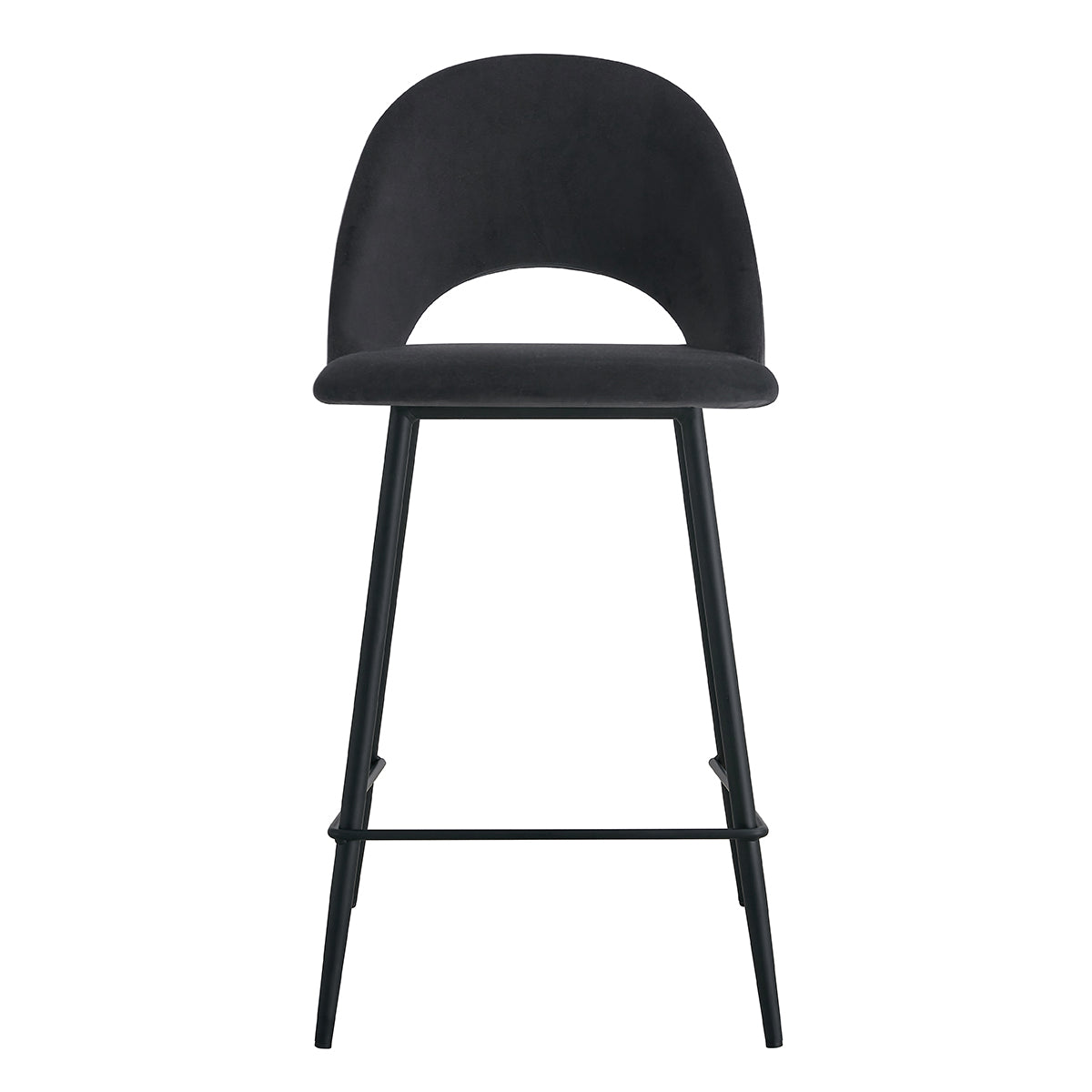 Asta Velvet Bar Stool (Set of 2)