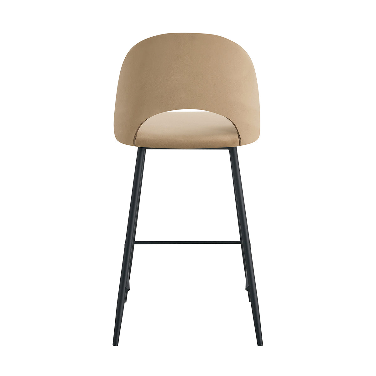 Asta Velvet Bar Stool (Set of 2)