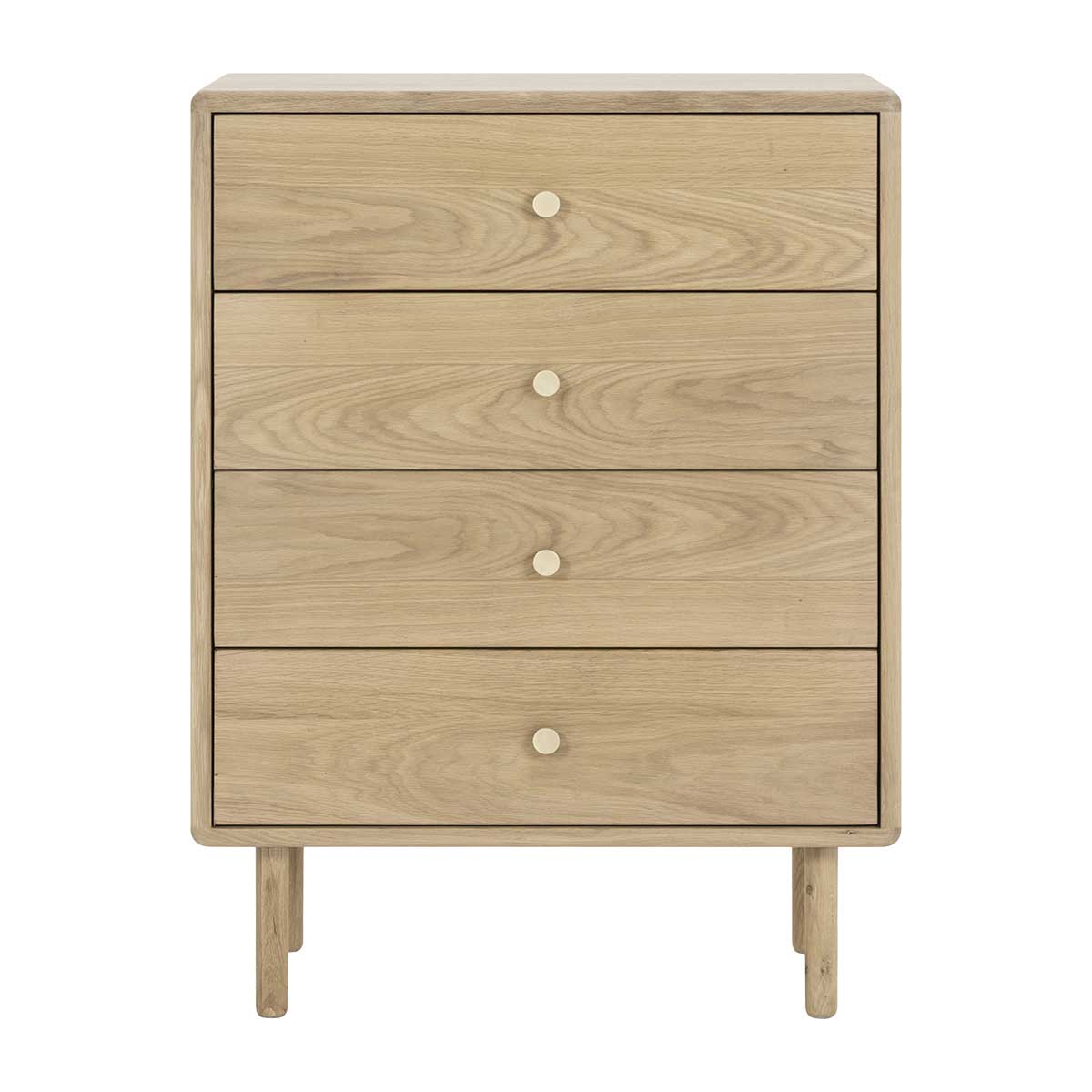 Brass Chest of 4 Drawers