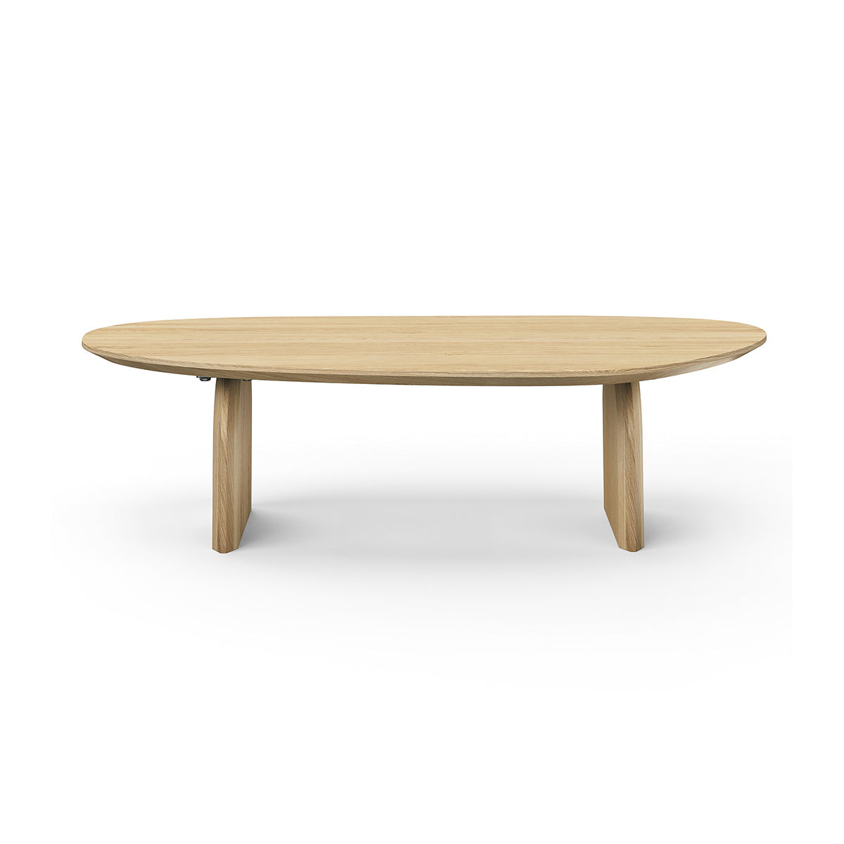 Clover Oval Oak Coffee Table