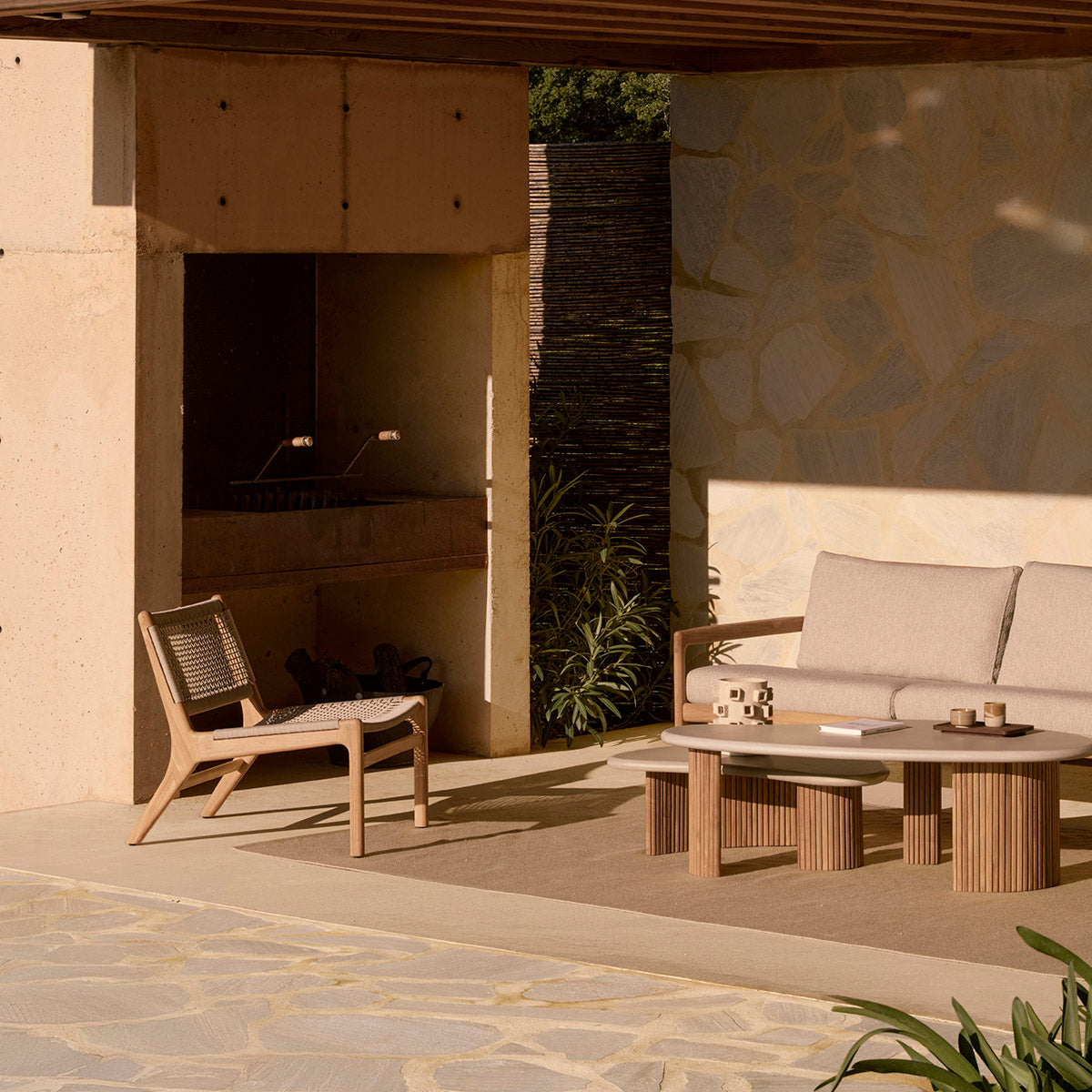 Boomerang Outdoor Coffee Table
