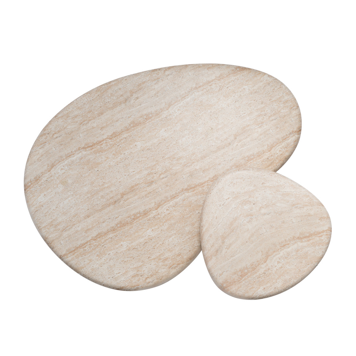 Azzurra Coffee Table (Travertine Finish)
