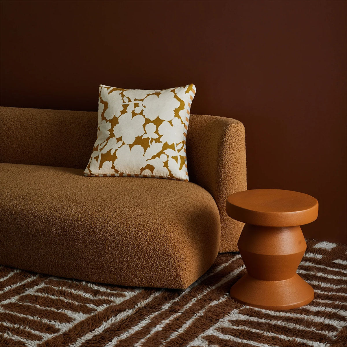 Daphne Mustard Cushion