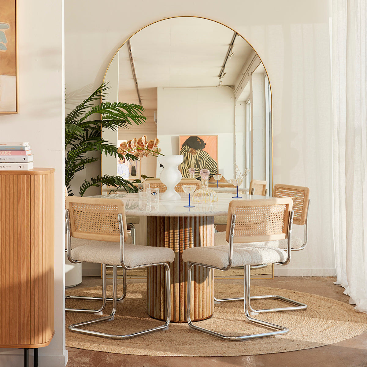Cosmos Marble Dining Table