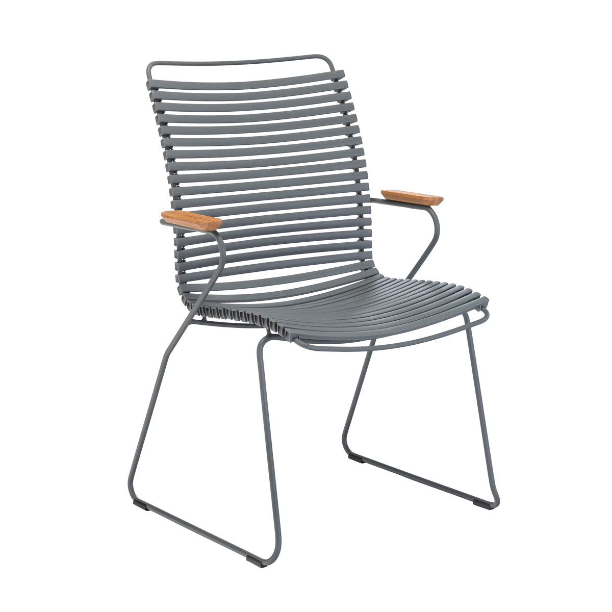 Click Outdoor Dining Chair with Armrest