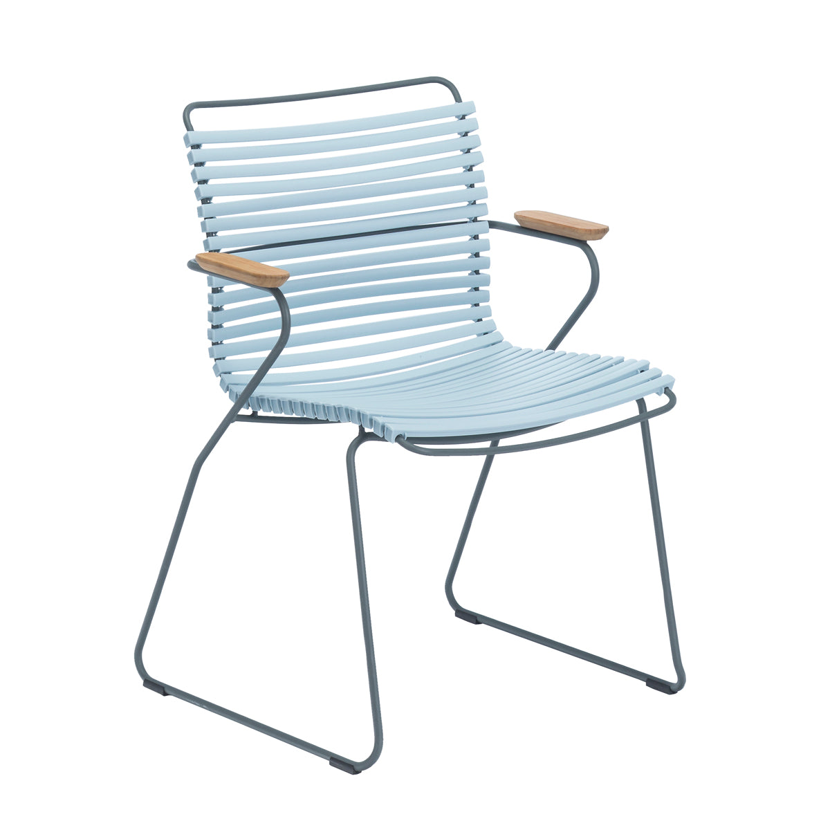 Click Outdoor Dining Chair with Armrest