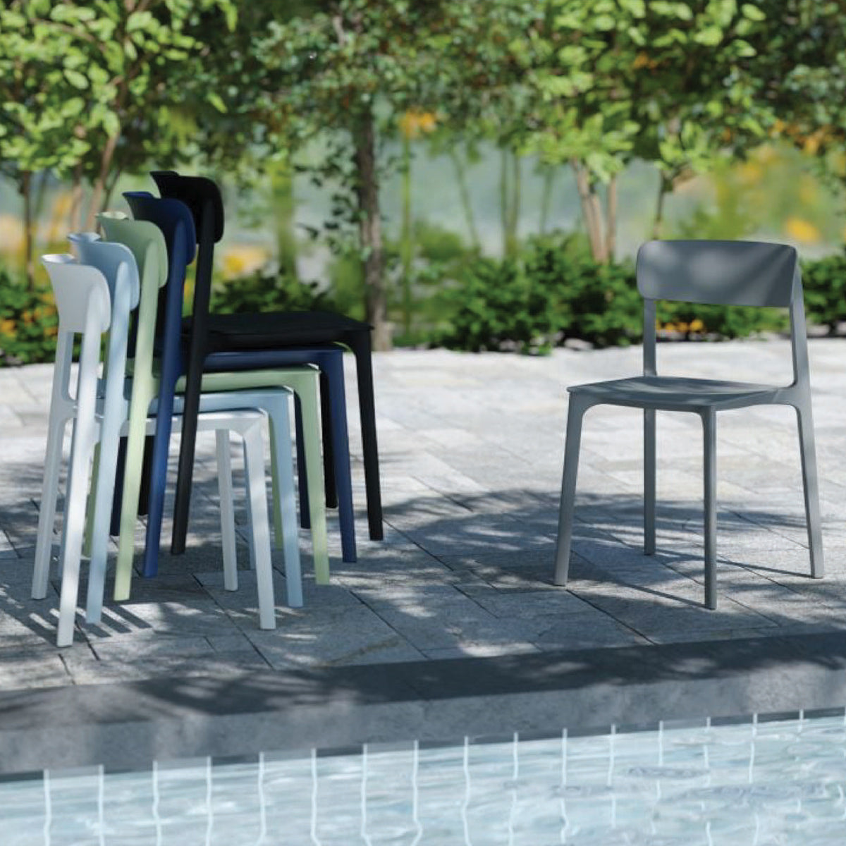 Clay Stacking Dining Chair
