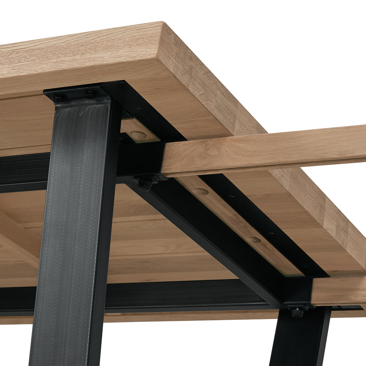 Calia Rectangle Extendable Dining Table (Oak, 200-300cm)