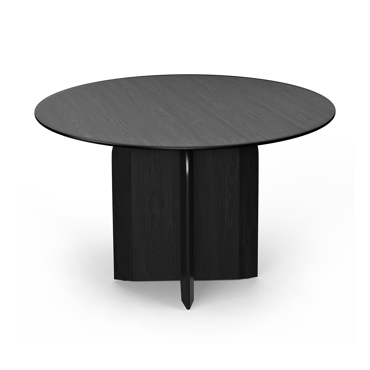 Clover Round Oak Dining Table